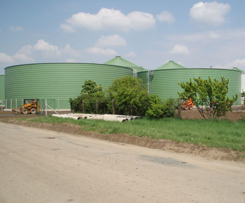 Bioplynový stanice - Velký Karlov